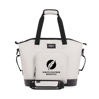 Igloo® Trailmate 24-Can Cooler Tote Bag - One-Color Personalization Available from Positive Promotions