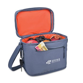 Briar Recycled 16-Can Box Cooler Bag - One-Color Personalization Available from Positive Promotions