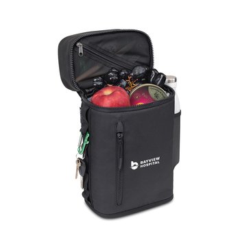 Briar Recycled 12-Can Sling Cooler Crossbody Bag - One-Color Personalization Available from Positive Promotions