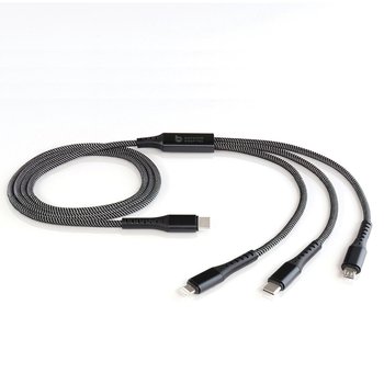 Braided 3-in-1 Type-C Charging Cable 48