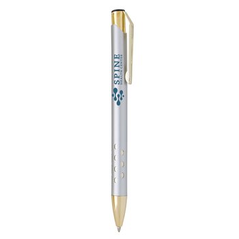 Souvenir Armor Gold Pen - One-Color Personalization Available from Positive Promotions