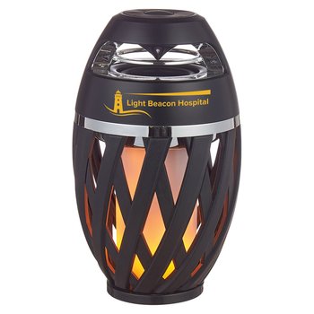 LED Light Torch Flames Wireless Speaker - One-Color Personalization Available from Positive Promotions