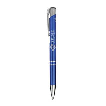 Recycled Aluminum Rich Gel Ballpoint Pen - Personalization Available from Positive Promotions
