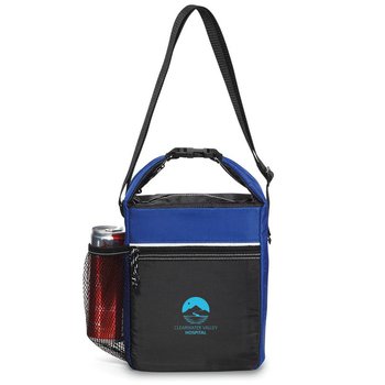 School Days 8-Can Lunch Cooler - One-Color Personalization Available from Positive Promotions