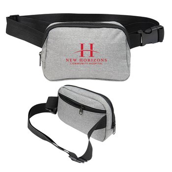 Recycled rPET Belt Bag - Personalization Available from Positive Promotions
