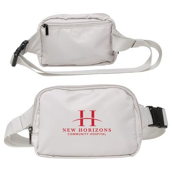 Large All Day Sling Belt Bag - One-Color Personalization Available from Positive Promotions