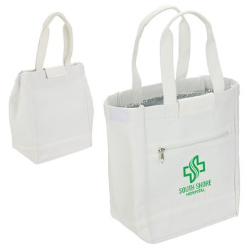Clover Recycled rPET Lunch/Cooler Bag - One-Color Personalization Available from Positive Promotions