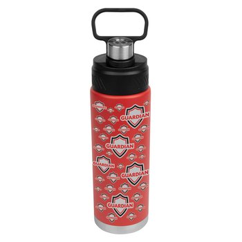 Wraparound Stainless-Steel Tumbler 24-Oz. with Carry Handle - Full-Color Personalization Available from Positive Promotions