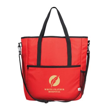 Rylee Recycled rPET Tote Bag - Personalization Available from Positive Promotions