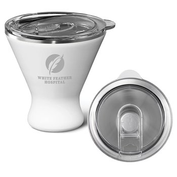 BruMate® Margtini Tumbler 10-Oz. - Laser-Engraved Personalization Available from Positive Promotions