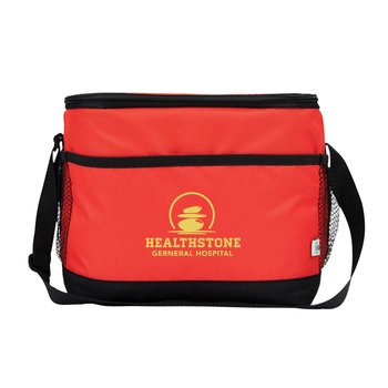 Recycled rPET Lunch Cooler Bag - Personalization Available from Positive Promotions