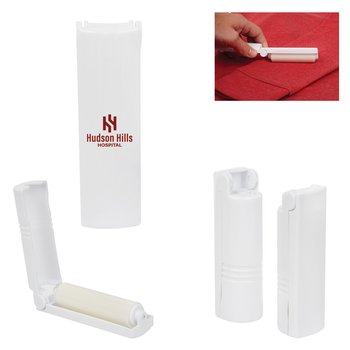 Pocket Reusable Gel Lint Roller - One-Color Personalization Available from Positive Promotions