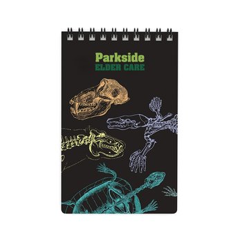 Powerstick Soft Top Spiral Mini Notebook - Full-Color Personalization Available from Positive Promotions