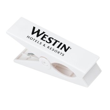 Towel Chair Clip - One-Color Personalization Available from Positive Promotions