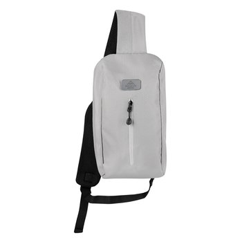 Recycled Sling Bag With Reflective Safety Trim - Laser-Engraved Personalization Available from Positive Promotions