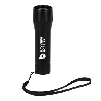 Recycled Mini Rechargeable Flashlight 50 Lumens - One-Color Personalization Available from Positive Promotions