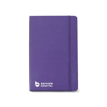 Moleskine® Hardcover Ruled Large Notebook - One-Color Personalization Available from Positive Promotions