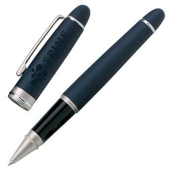 Bettoni® Pissarro Brass Rollerball Pen - Laser-Engraved Personalization Available from Positive Promotions