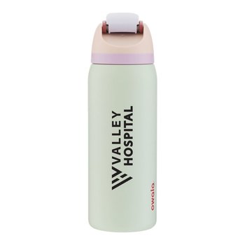 Owala Freesip Stainless-Steel Thermal Bottle 32 oz. - One-Color Personalization Available from Positive Promotions