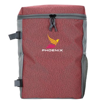 Saylor Insulated 14-Can Cooler Backpack - Full-Color Personalization Available from Positive Promotions