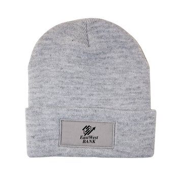 Basic Knit Beanie Hat - One-Color Personalization Available from Positive Promotions