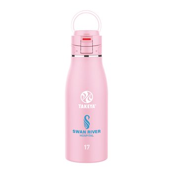 Takeya® Traveler Stainless-Steel Bottle 17 oz. - One-Color Personalization Available from Positive Promotions