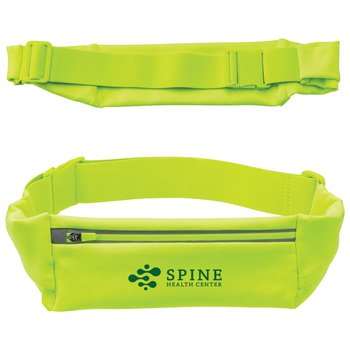 Flex Water-Resistant Sport Belt Bag - One-Color Personalization Available from Positive Promotions