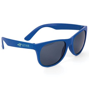 Recycled Wheat Retro Sunglasses - One-Color Personalization Available from Positive Promotions