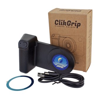 ClikGrip MagSafe Wireless Charging Phone Stand - Full-Color Personalization Available from Positive Promotions