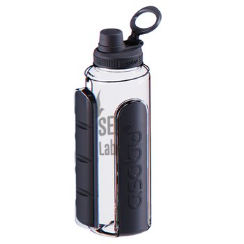 Asobu Storage Compartments Plastic Water Bottle 40 oz. - One-Color Personalization Available from Positive Promotions