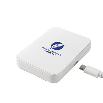 MagSafe 3-in-1 Travel Charging Station - One-Color Personalization Available from Positive Promotions