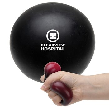 Color-Changing Stress Ball - One-Color Personalization Available from Positive Promotions
