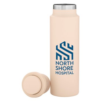 H2Go® Legion Stainless-Steel Bottle 25 oz. With Suction Lid - One-Color Personalization Available from Positive Promotions