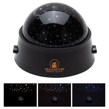Star Projector Night Light - One-Color Personalization Available from Positive Promotions