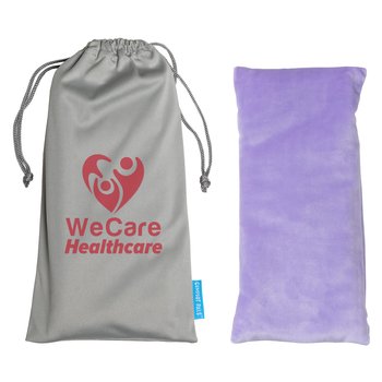 Heat Therapy Weighted Eye Pillow - One-Color Personalization Available from Positive Promotions