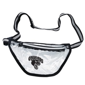 Santa Clara Clear Belt Bag Fanny Pack - One-Color Personalization Available from Positive Promotions