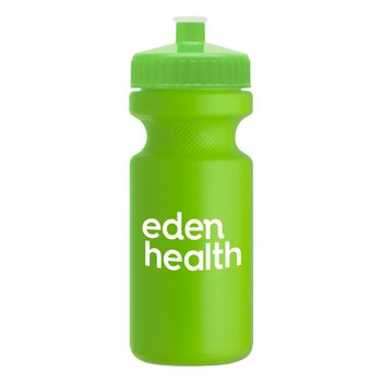 Recycled Plastic Bike Bottle 22 oz. - One-Color Personalization Available from Positive Promotions
