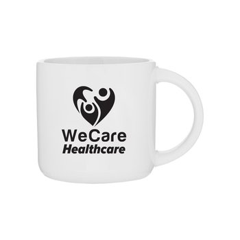 Mastro Glossy Ceramic Mug 14 oz. - One-Color Personalization Available from Positive Promotions