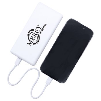 iCharge 4-in-1 Power Bank 20,000 mAh - One-Color Personalization Available from Positive Promotions