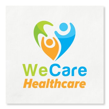 3-Ply Paper Uncoined Beverage Napkins - Full-Color Personalization Available from Positive Promotions