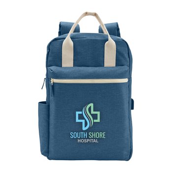 Tatum Recycled Laptop/Tech Backpack Tote Bag 17