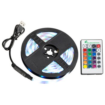 Multi-Colored 90-LED Light Strip With Remote 9.8 ft. - One-Color Personalization Available from Positive Promotions