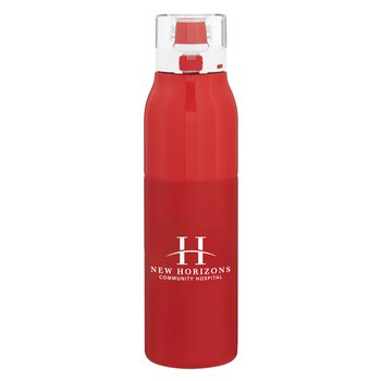 H2go Vigor Stainless-Steel Water Bottle 25 oz. - One-Color Personalization Available from Positive Promotions