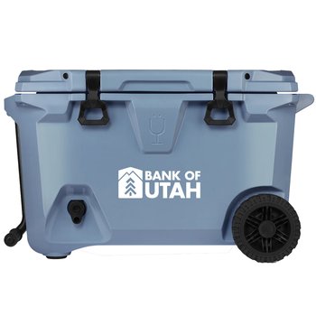 BruMate® BruTank Hard Rolling Cooler 55 qt. - One-Color Personalization Available from Positive Promotions
