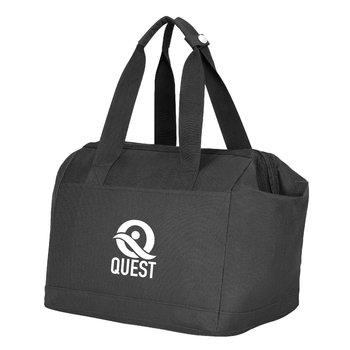 Recycled rPET Tool Duffel Bag - One-Color Personalization Available from Positive Promotions