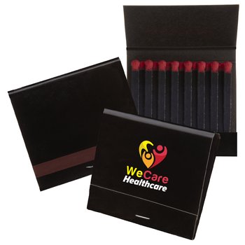 30-Stem Matchbook With Cover - Full-Color Personalization Available from Positive Promotions