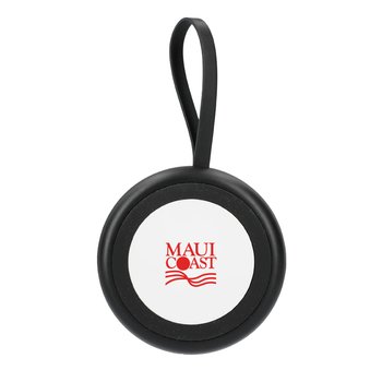 Round Universal Wireless Travel Charger 15W - One-Color Personalization Available from Positive Promotions