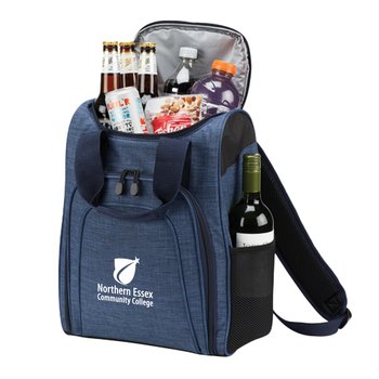 Dakota Insulated Waterproof Backpack Cooler 24 Can - One-Color Personalization Available from Positive Promotions