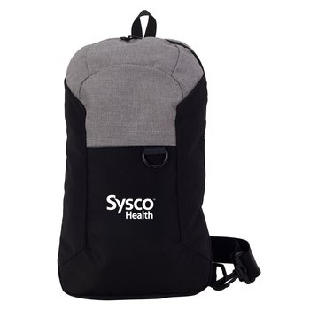 Contrast Recycled rPET Sling Bag - One-Color Personalization Available from Positive Promotions