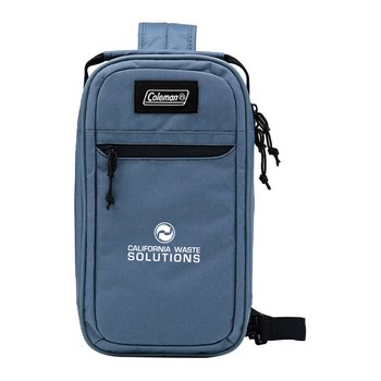 Coleman® TranslatR Insulated 6-Can Cooler Sling Bag - One-Color Personalization Available from Positive Promotions